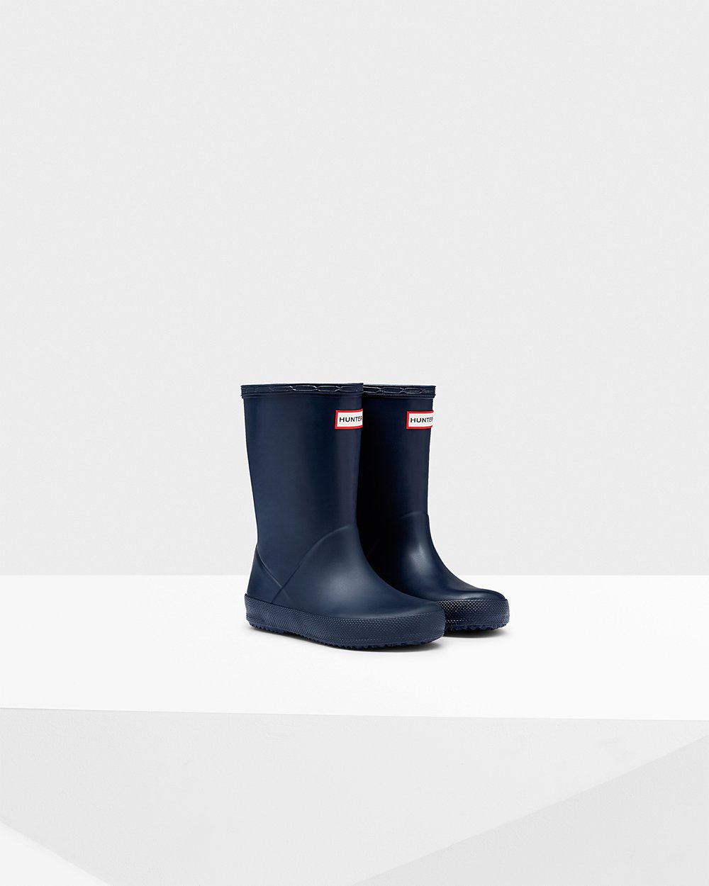 Kids Hunter Original First Classic | Rain Boots Navy | NZ-69043-AECQ